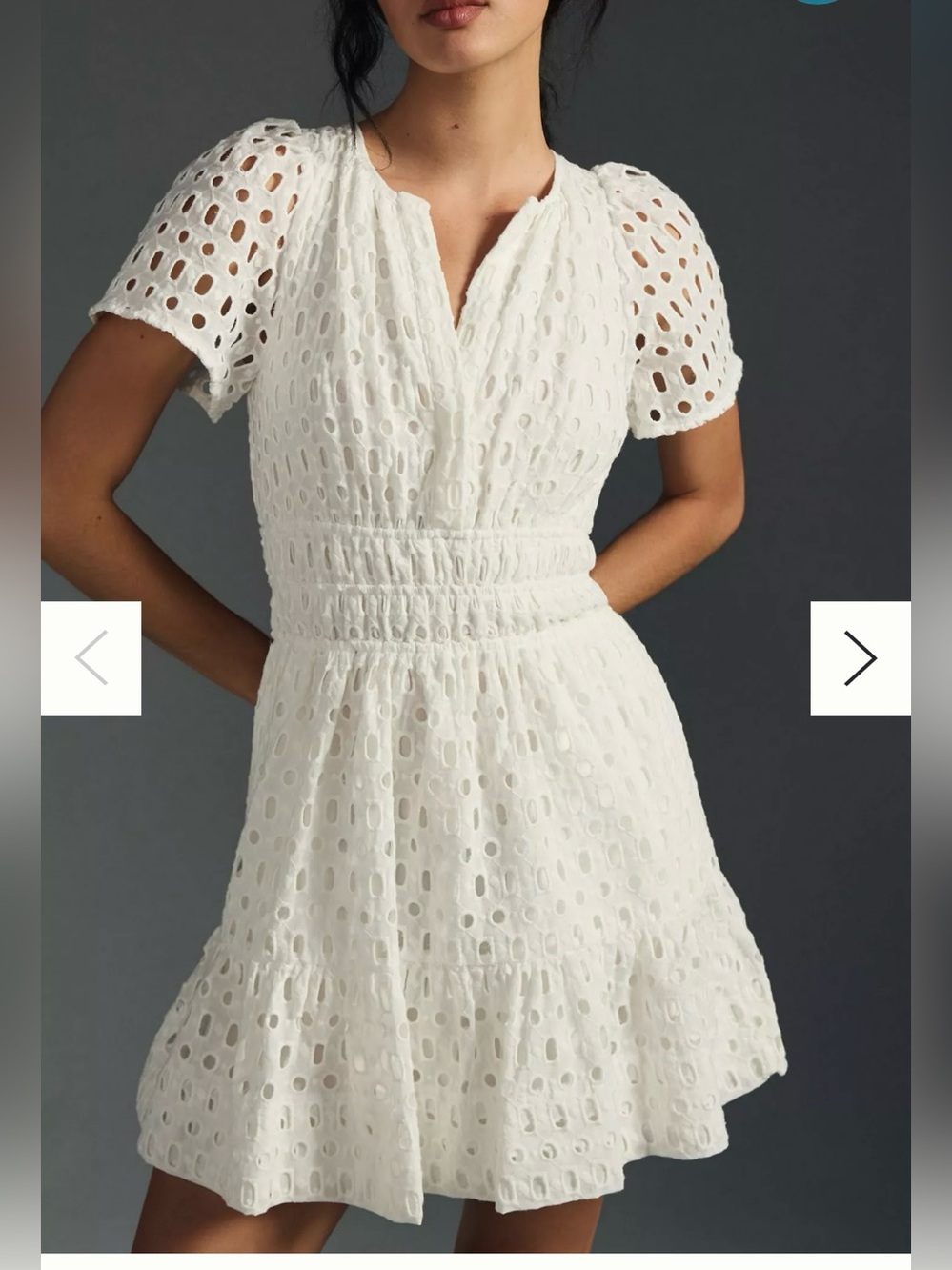 Anthropologie Women’s The Somerset Eyelet Dress Size Medium